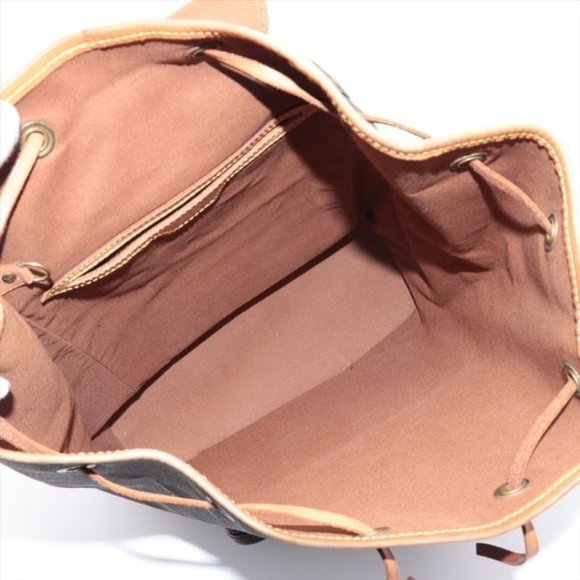 Louis Vuitton Montsouris GM Vintage Brown Monogram Canvas Backpack main image 4